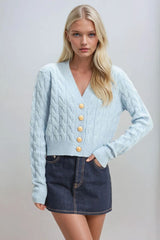 Cable Knit Cardigan Sweater | Forever 21 Womens