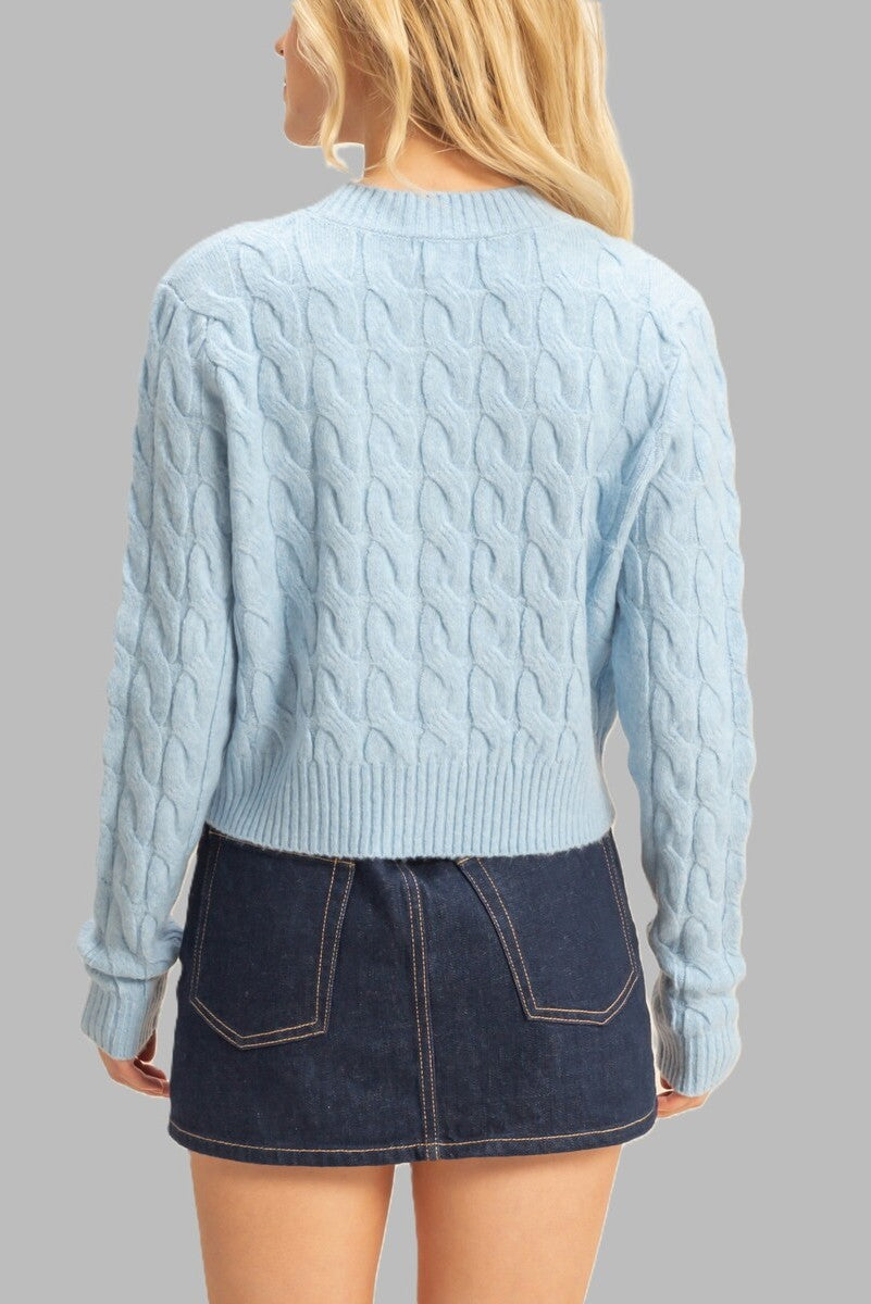 Cable Knit Cardigan Sweater | Forever 21 Womens