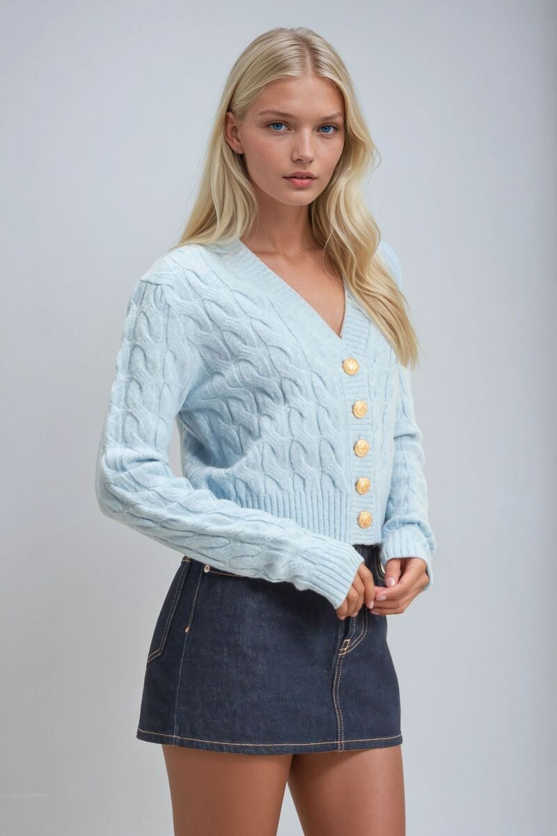 Cable Knit Cardigan Sweater | Forever 21 Womens
