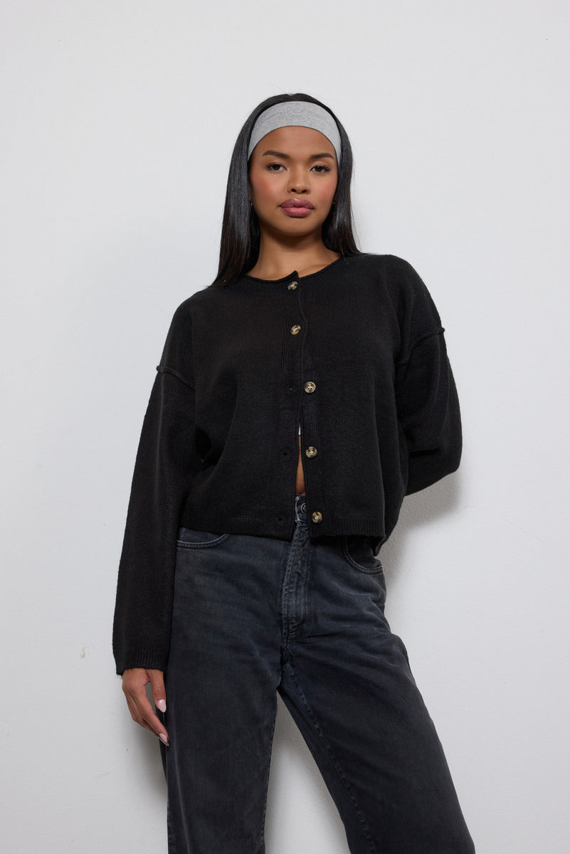 Button-Front Knit Cardigan | Forever 21 Womens