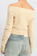 Cropped Off-The-Shoulder Sweater | Forever 21 Womens