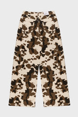 Cow Print Rhinestone Wide-Leg Jeans | Forever 21 Womens
