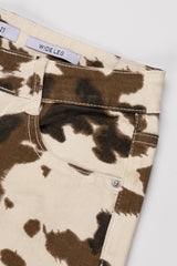 Cow Print Wide-Leg Jeans | Forever 21 Womens