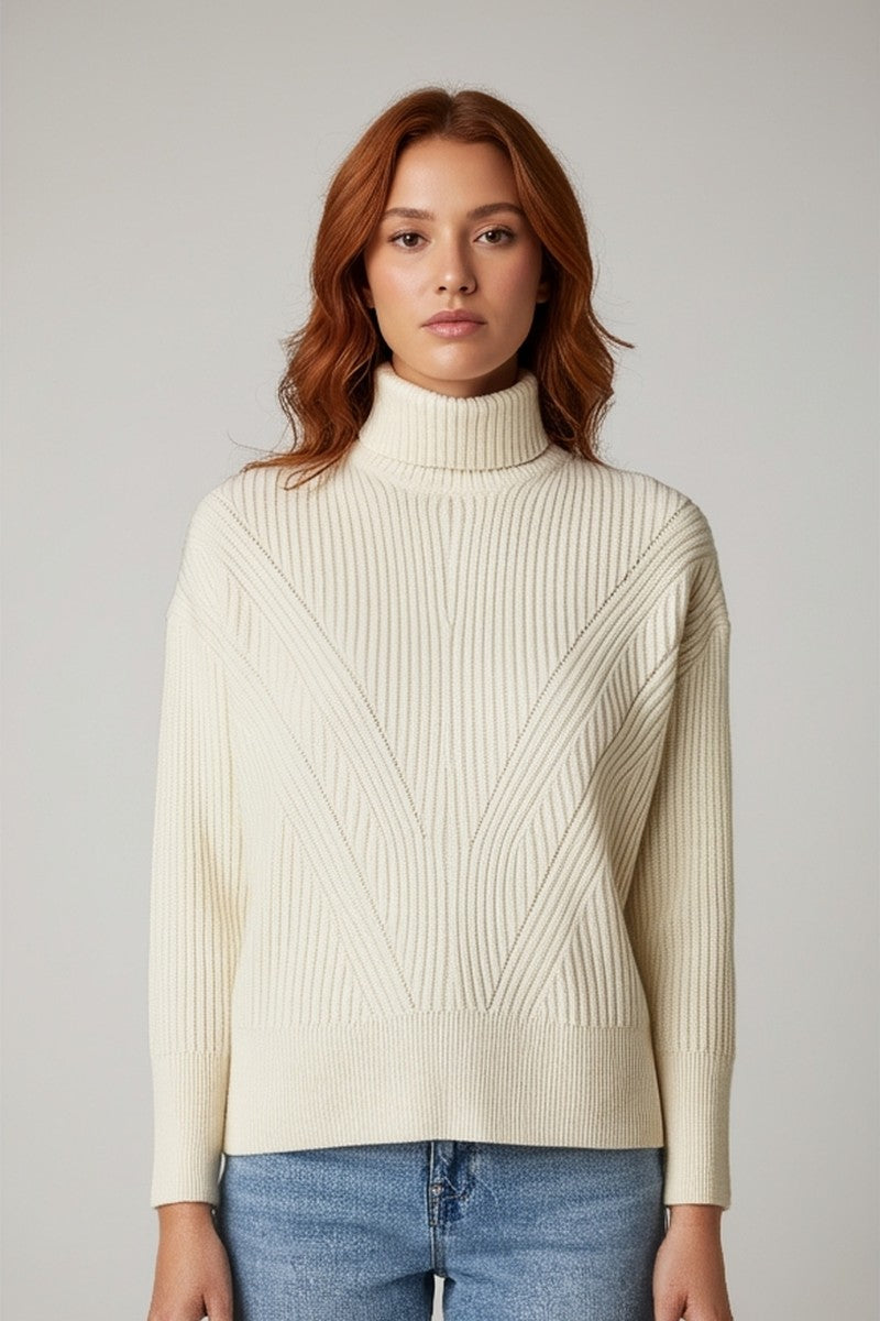 Chunky Ribbed Turtleneck Sweater | Forever 21 Womens