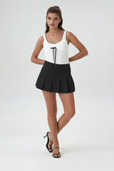 Bow Ricrac-Trim Bodysuit | Forever 21 Womens