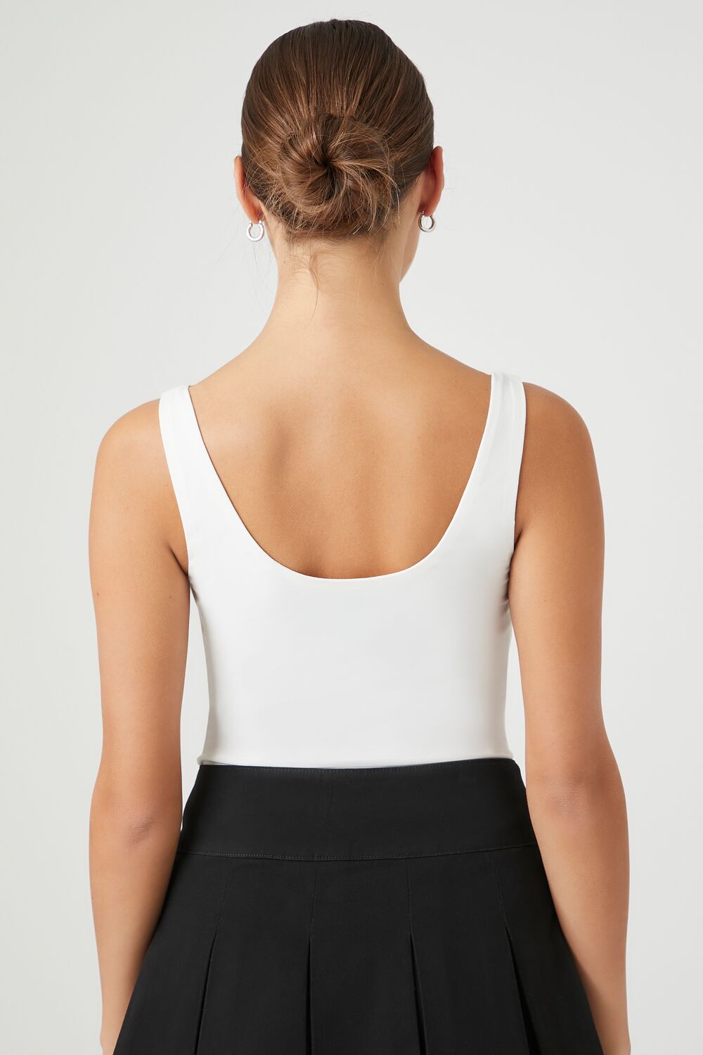 Bow Ricrac-Trim Bodysuit | Forever 21 Womens