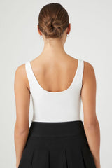 Bow Ricrac-Trim Bodysuit | Forever 21 Womens