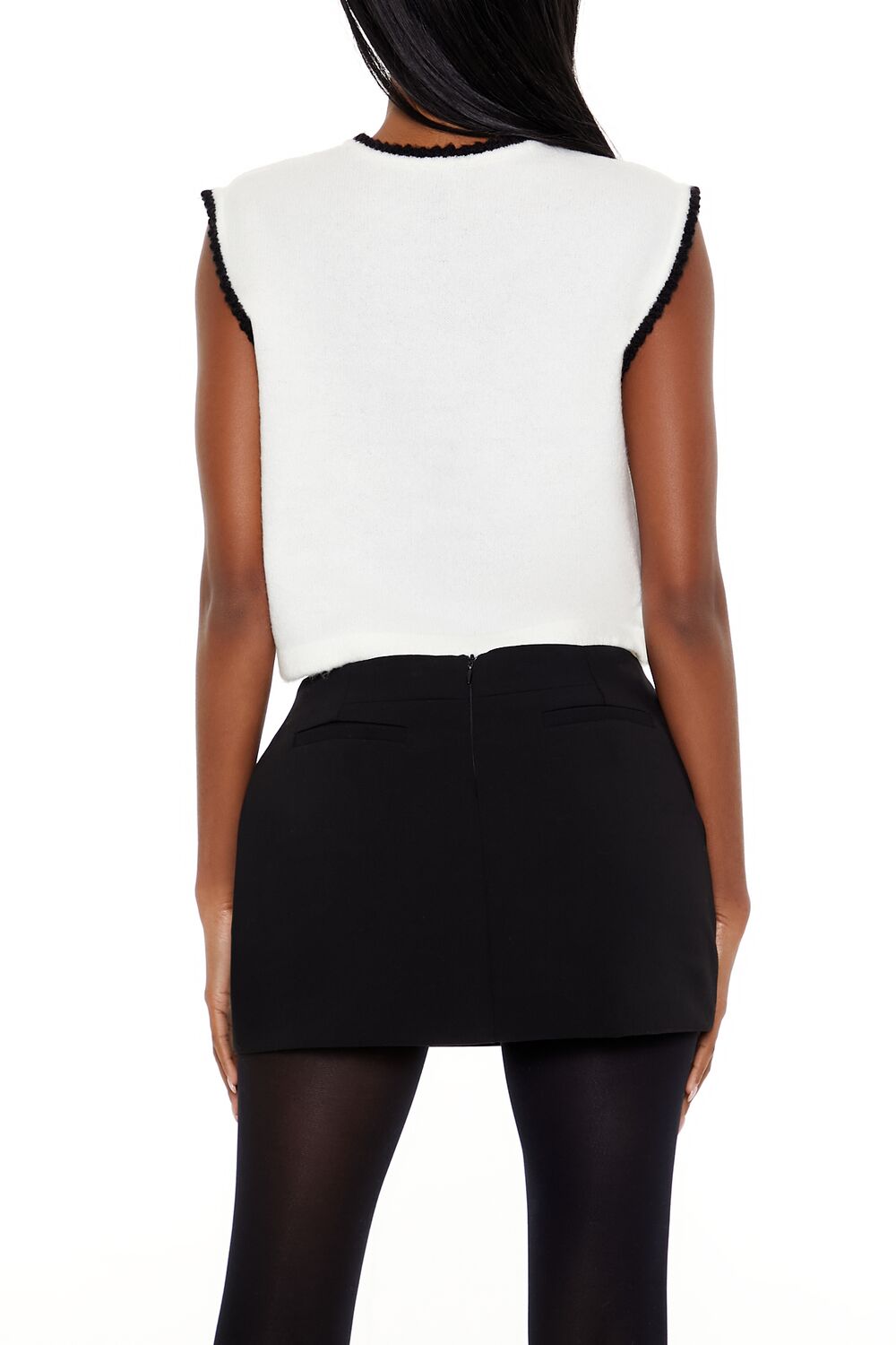 Cropped Bow Sweater Vest | Forever 21 Womens