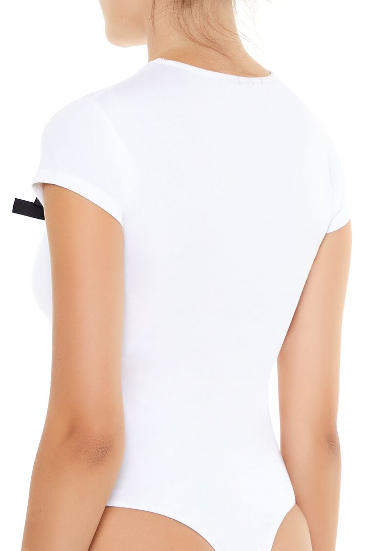 Bow Tee Bodysuit | Forever 21 Womens