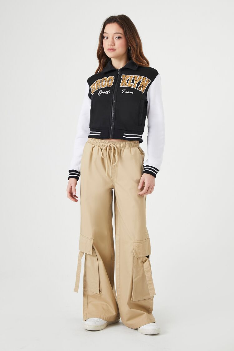 Brooklyn Zip-Up Bomber Jacket | Forever 21 Womens