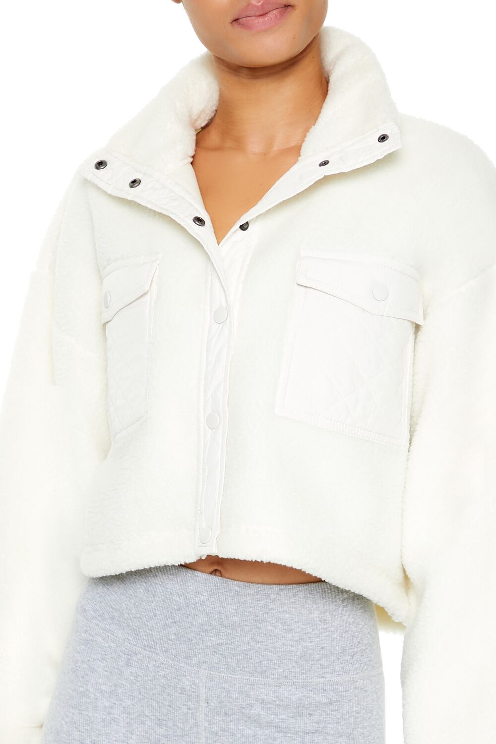 Active Faux Shearling Jacket | Forever 21 Womens