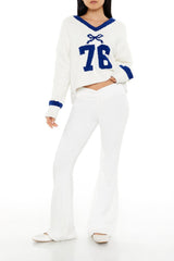Bow 76 Fuzzy Knit Sweater | Forever 21 Womens