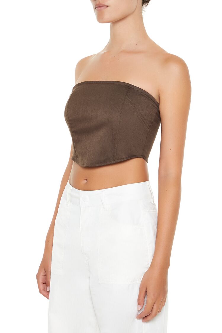 Cropped Tube Top | Forever 21 Womens
