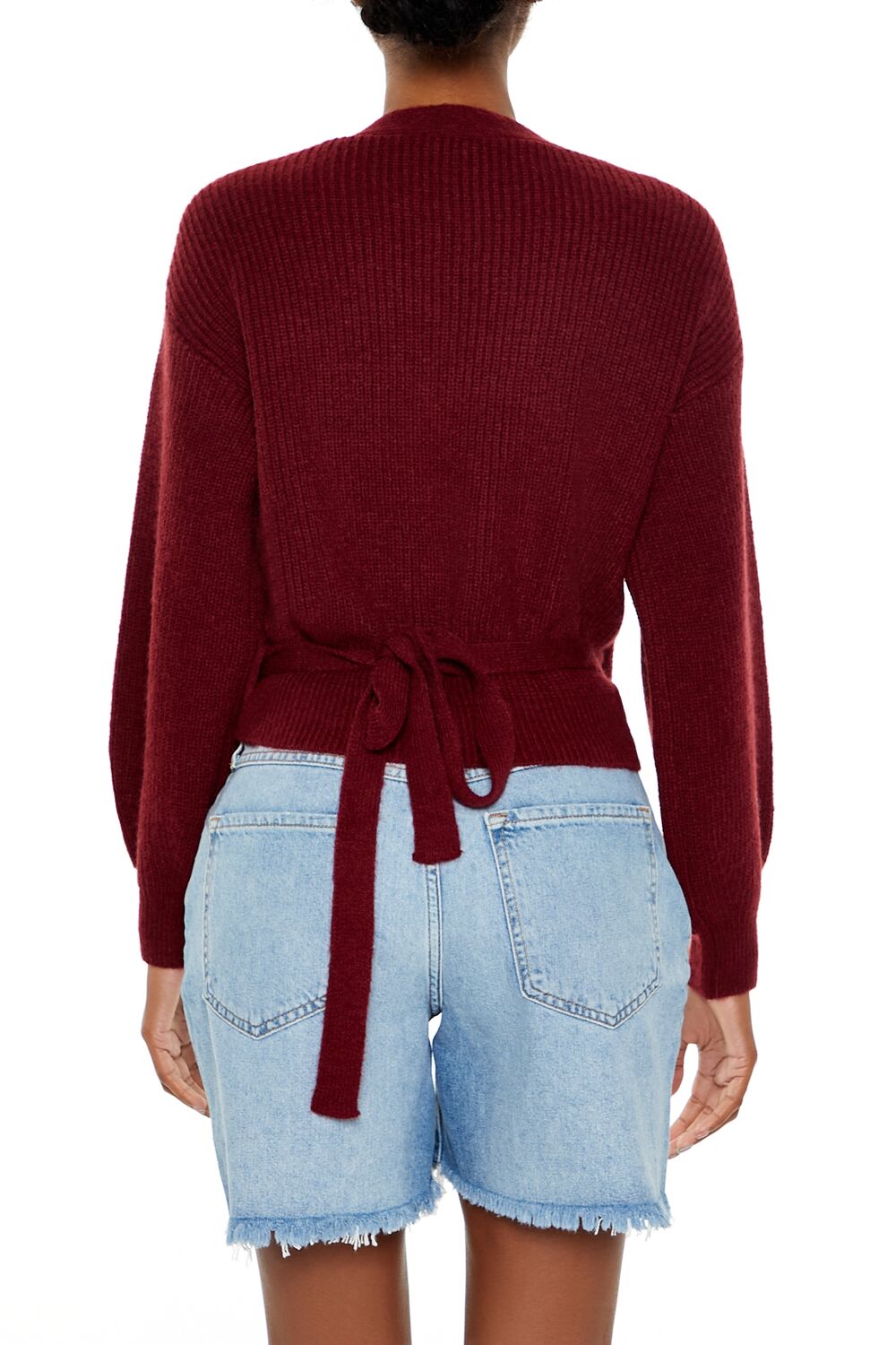 Drop-Sleeve Wrap Sweater | Forever 21 Womens