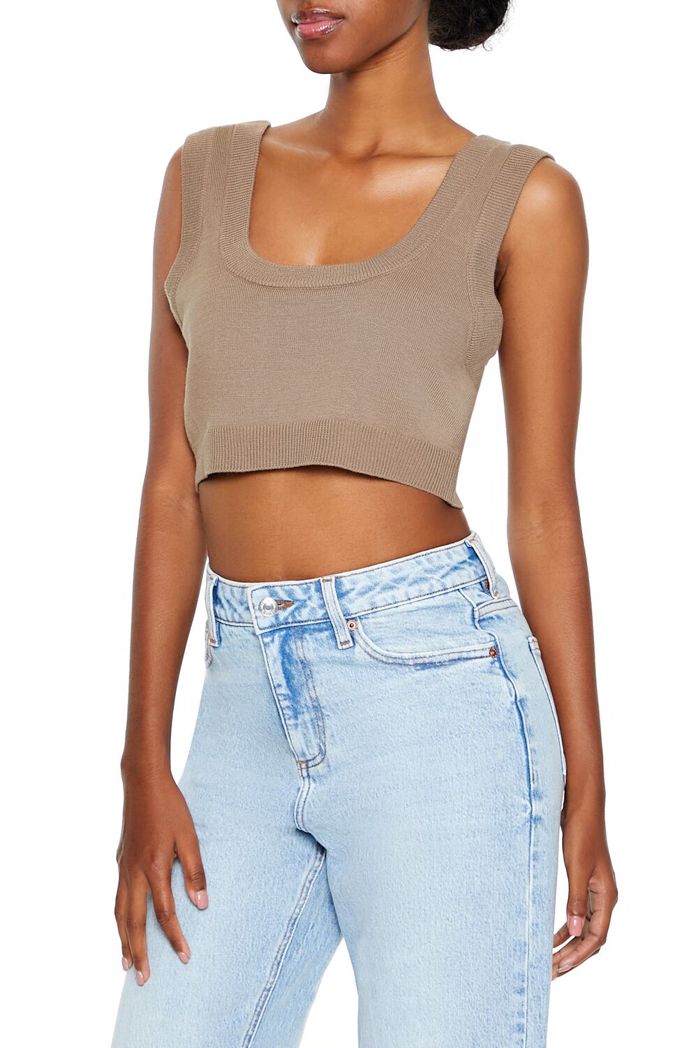 Cropped Sweater Vest | Forever 21 Womens