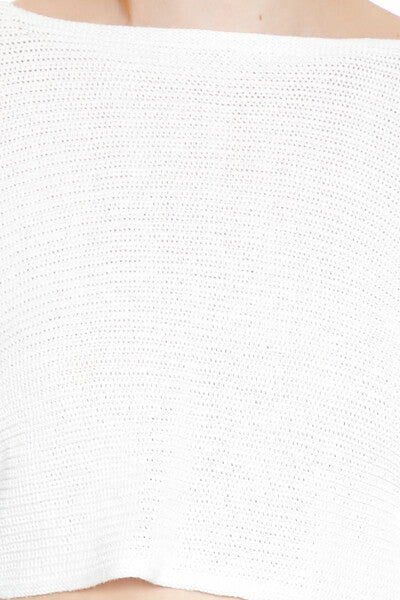 Cropped Split-Back Sweater | Forever 21 Womens