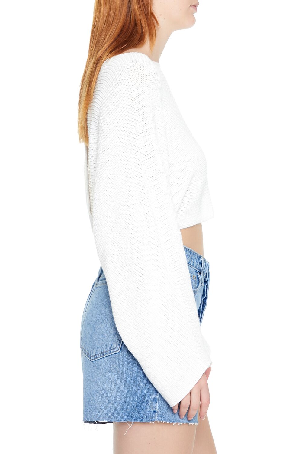 Cropped Split-Back Sweater | Forever 21 Womens