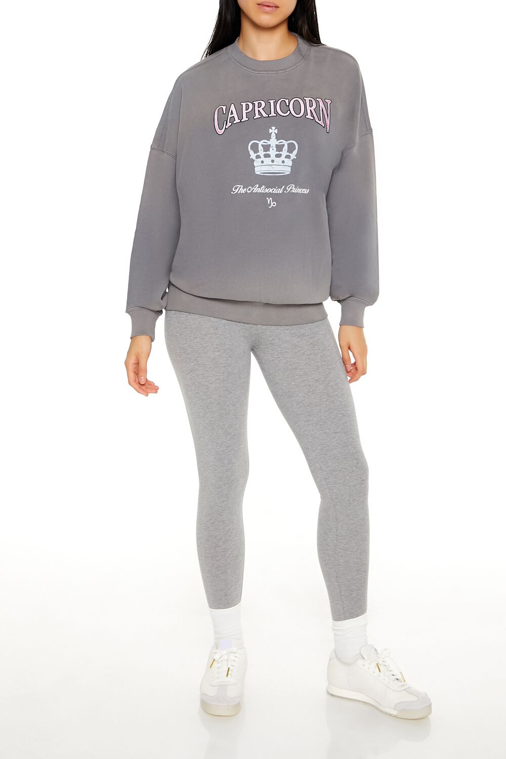 Capricorn Antisocial Princess Pullover | Forever 21 Womens