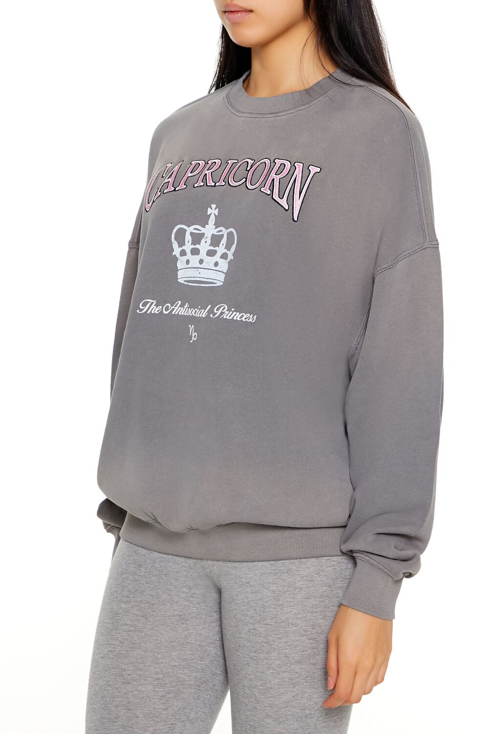 Capricorn Antisocial Princess Pullover | Forever 21 Womens