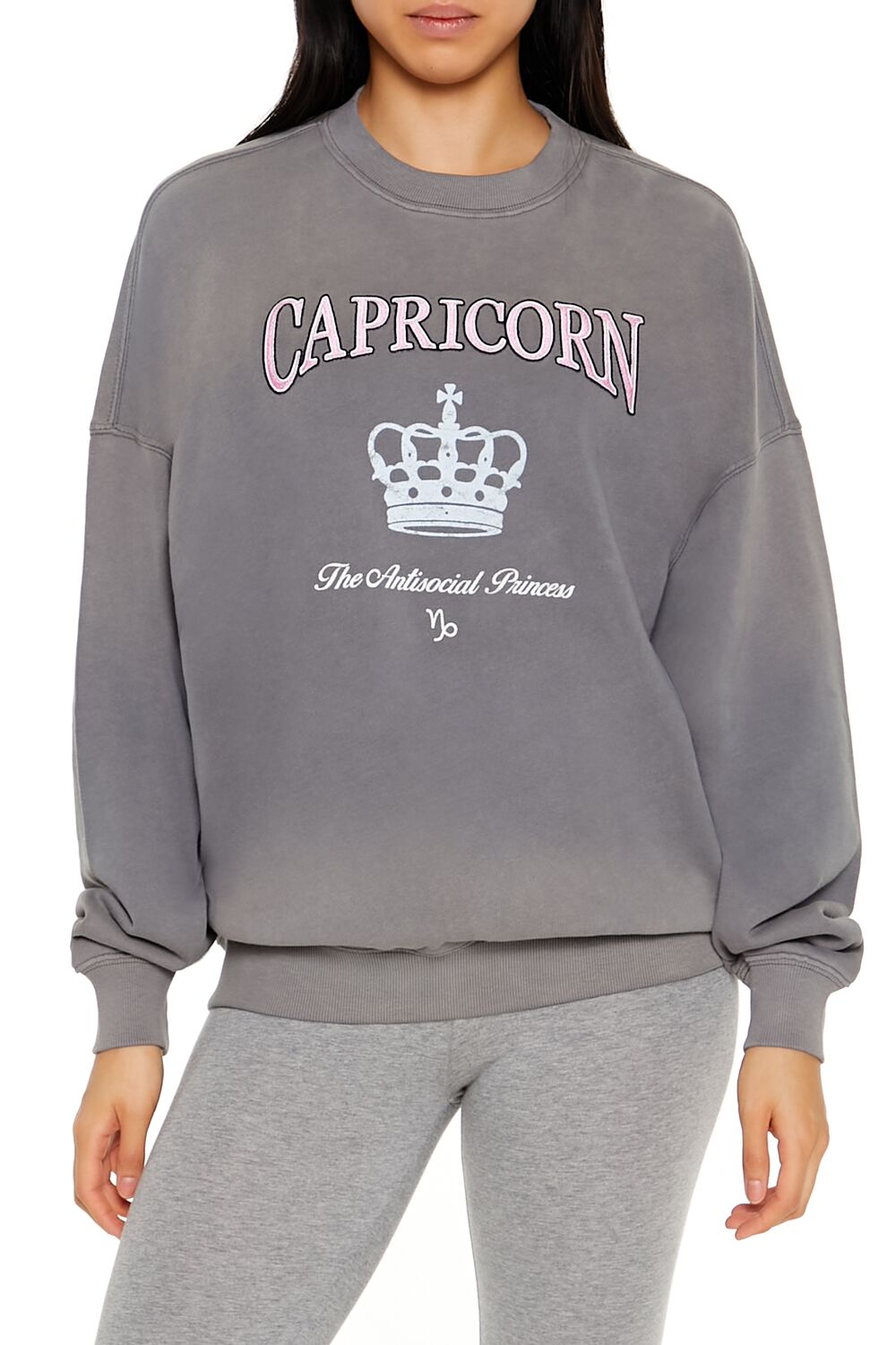Capricorn Antisocial Princess Pullover | Forever 21 Womens