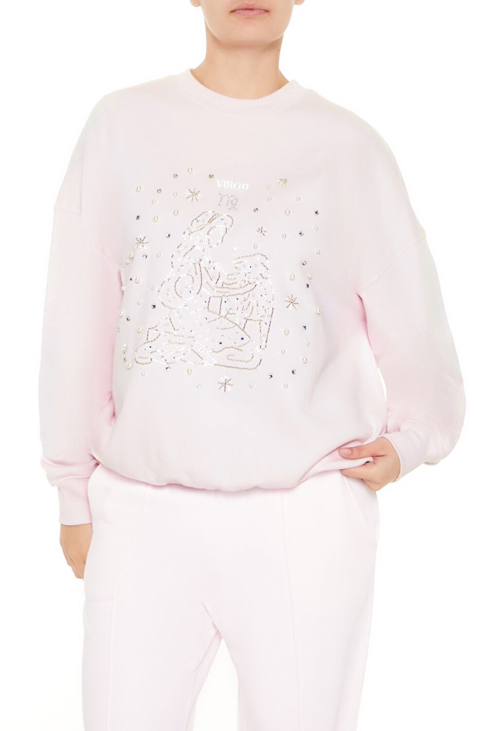 Beaded Virgo Pullover | Forever 21 Womens