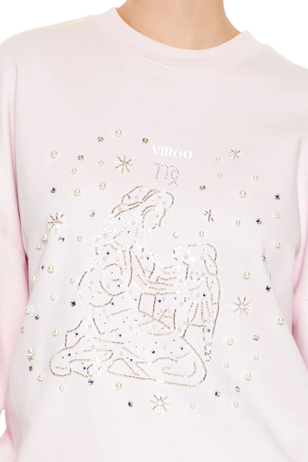Beaded Virgo Pullover | Forever 21 Womens