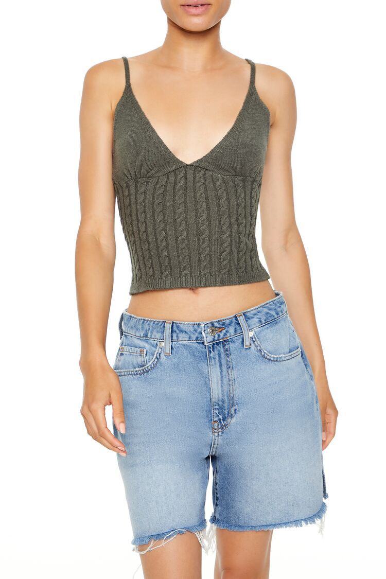 Cropped Sweater-Knit Cami | Forever 21 Womens