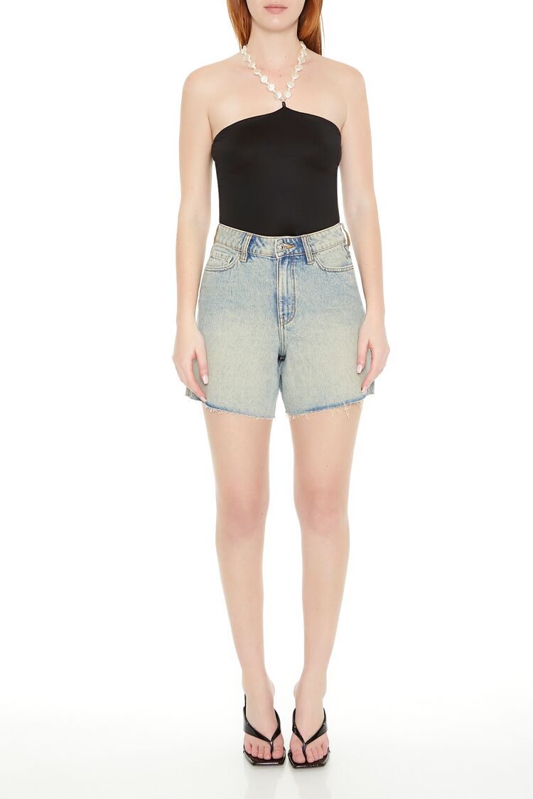 Contour Sculpt Faux Pearl Bodysuit | Forever 21 Womens