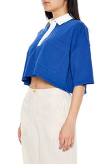 Cropped Rugby Shirt | Forever 21 Womens