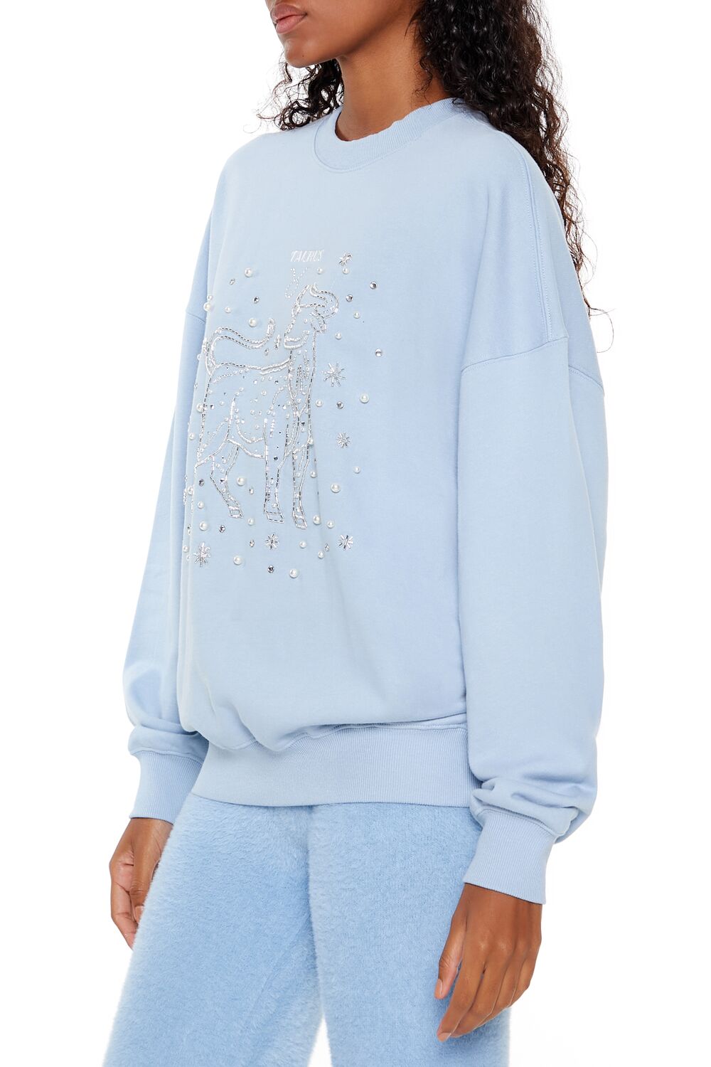Beaded Taurus Pullover | Forever 21 Womens