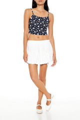 Ditsy Floral Print Cropped Cami | Forever 21 Womens