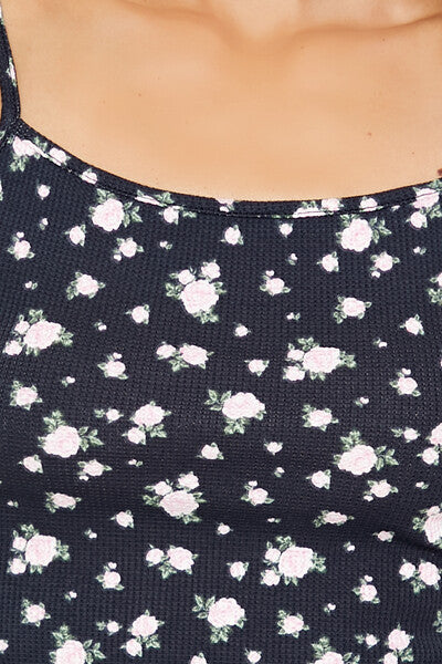 Ditsy Floral Print Cropped Cami | Forever 21 Womens