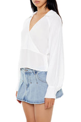 Cutout Surplice Top | Forever 21 Womens
