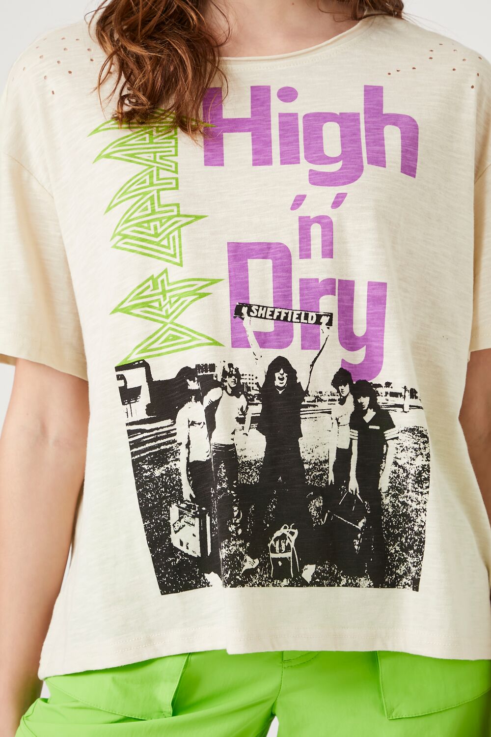 Def Leppard High N Dry Graphic Tee | Forever 21 Womens