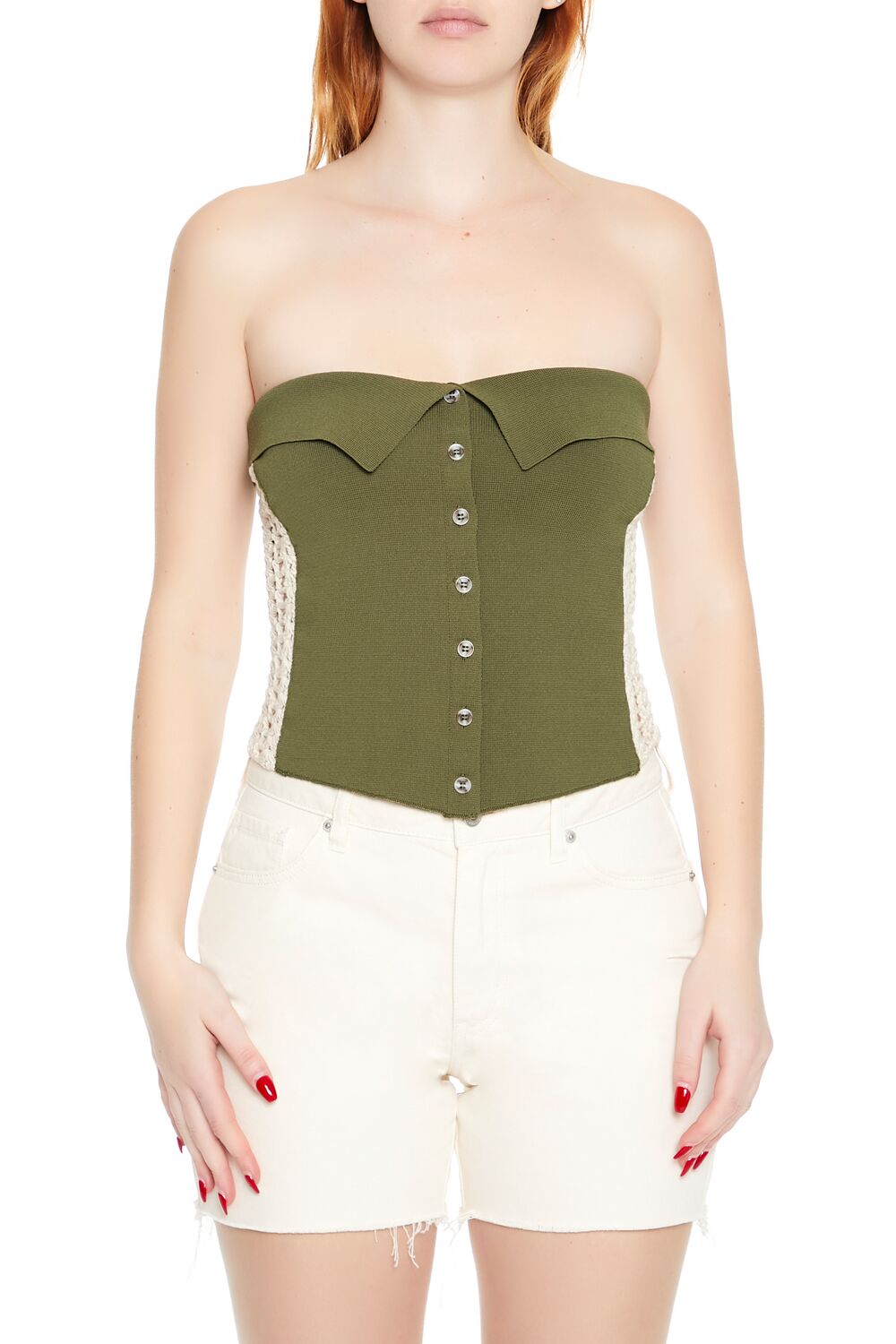 Crochet-Trim Tube Top | Forever 21 Womens