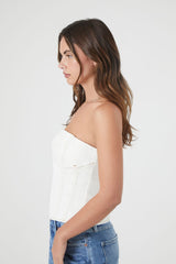 Denim Bustier Tube Top | Forever 21 Womens