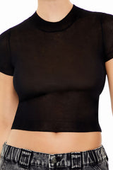 Cropped Sweater-Knit Tee | Forever 21 Womens
