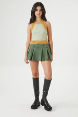 Airbrush Cropped Tank Top | Forever 21 Womens