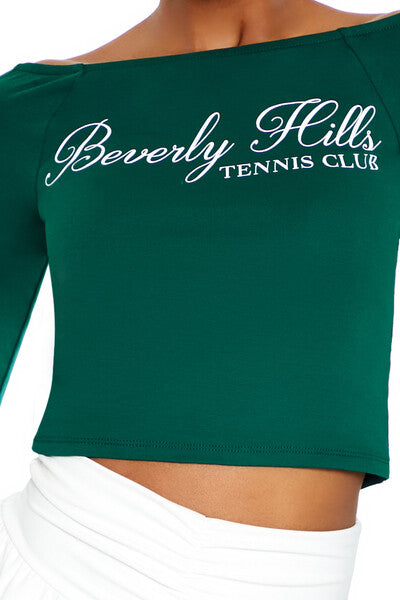 Beverly Hills Tennis Club Crop Top | Forever 21 Womens