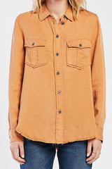 Brea Utility Style Button Down Shirt | Forever 21 Womens