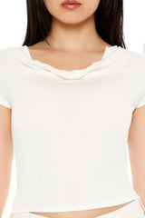 Cowl Cropped Tee | Forever 21 Womens