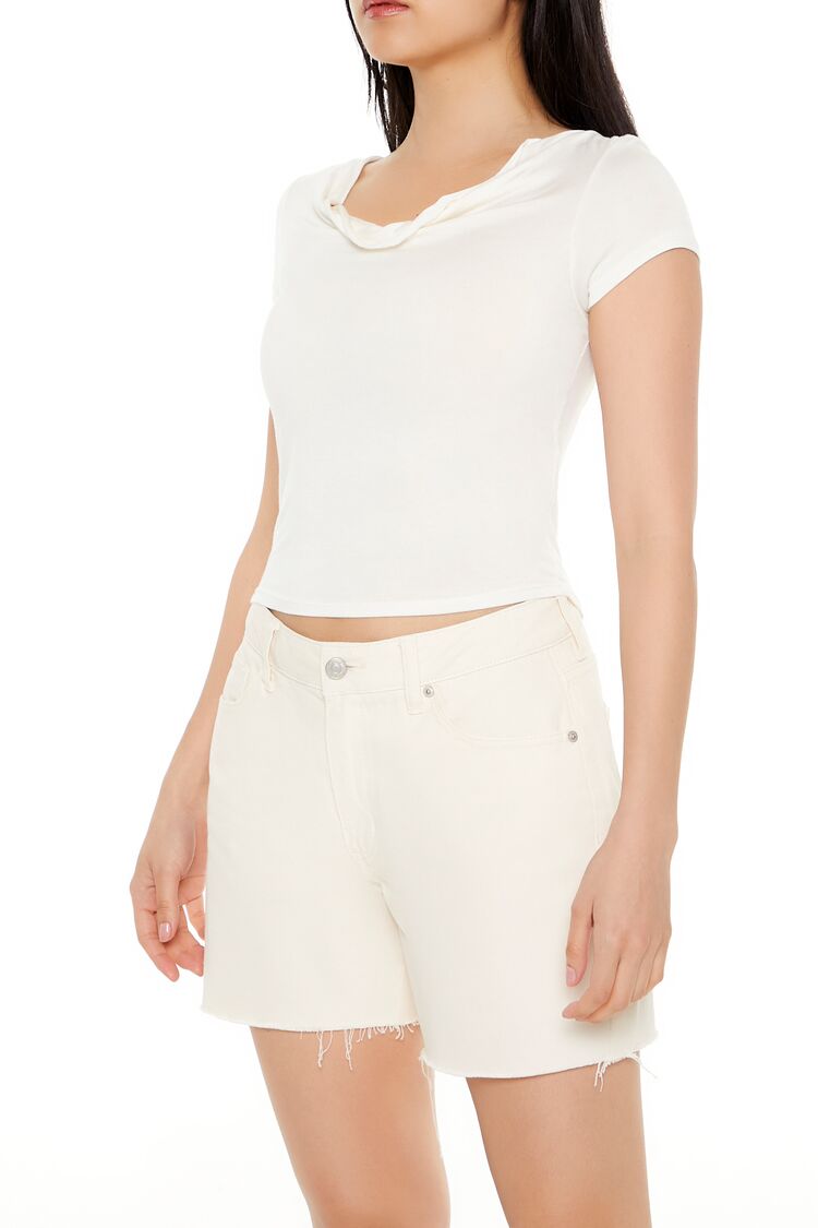 Cowl Cropped Tee | Forever 21 Womens