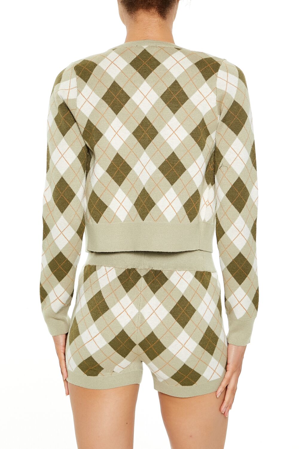Argyle Cardigan Sweater | Forever 21 Womens