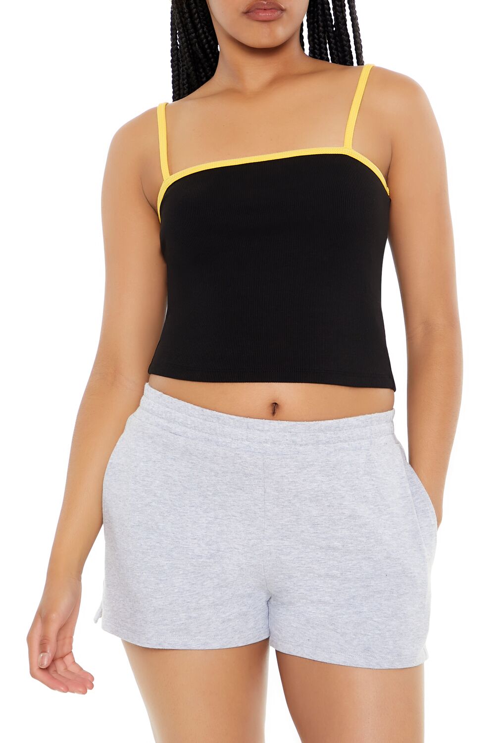 Cropped Ringer Cami | Forever 21 Womens