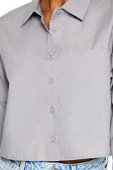 Cotton Long-Sleeve Shirt | Forever 21 Womens