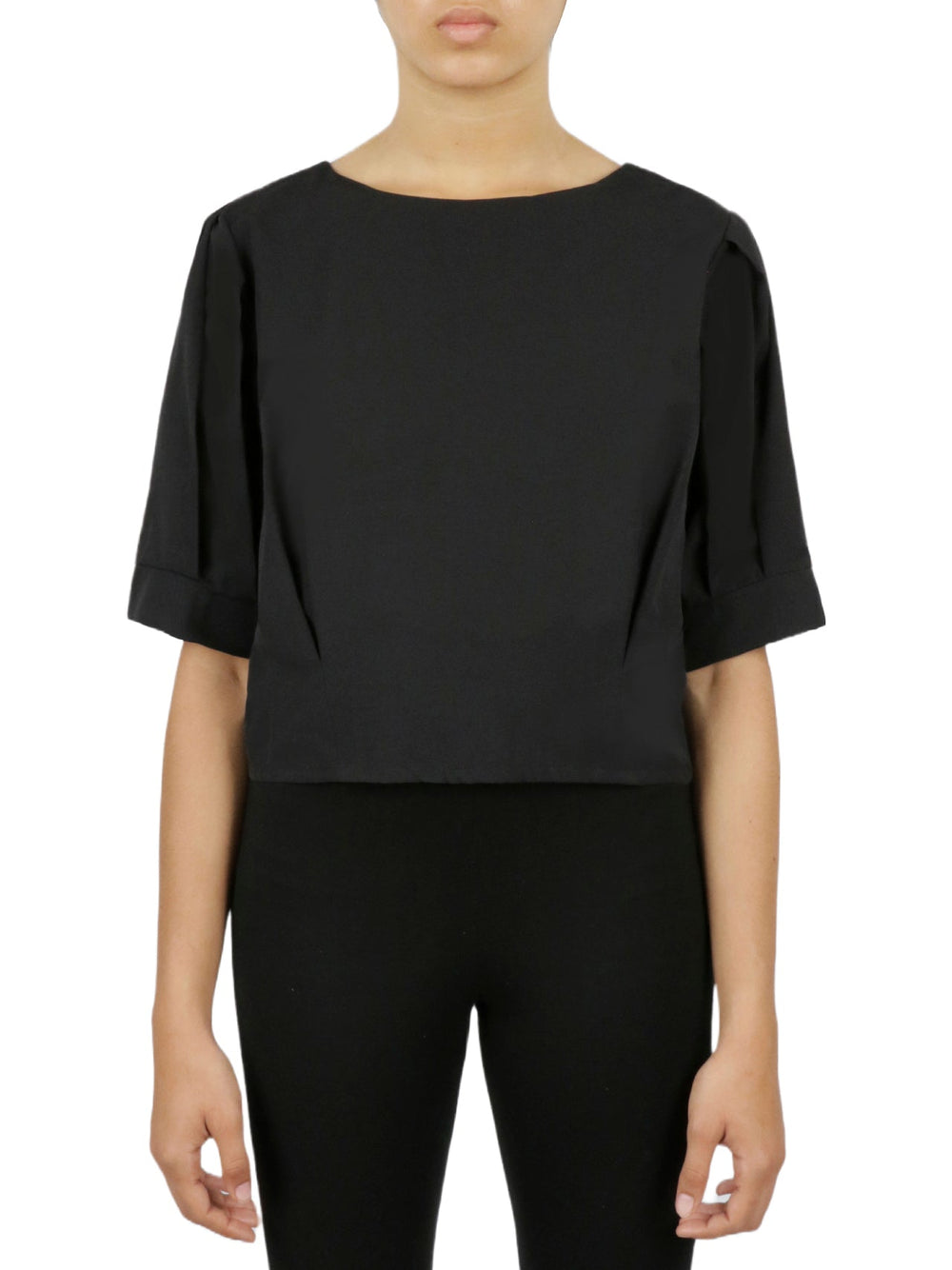 Cropped Tie Back Blouse | Forever 21 Womens