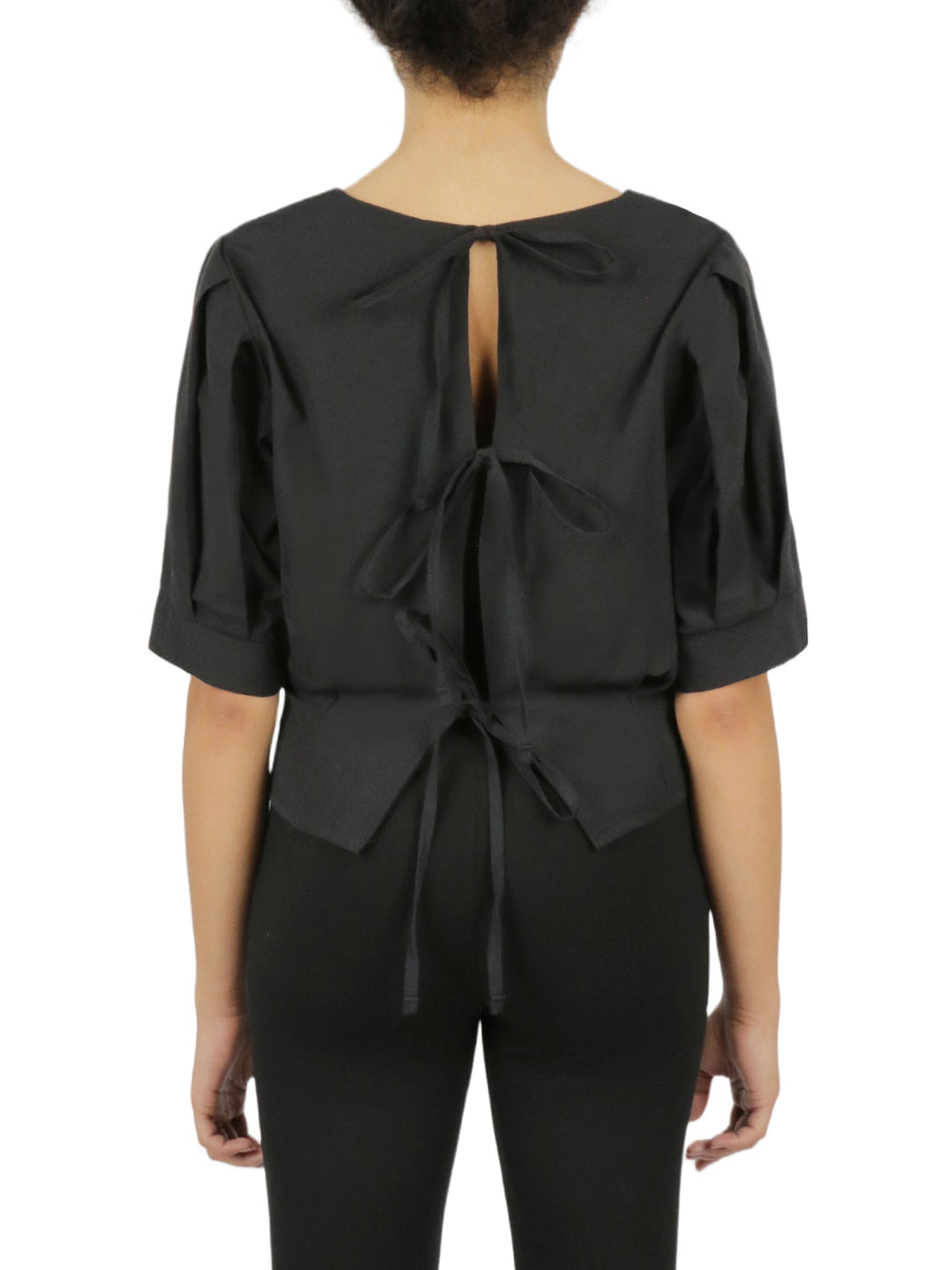 Cropped Tie Back Blouse | Forever 21 Womens