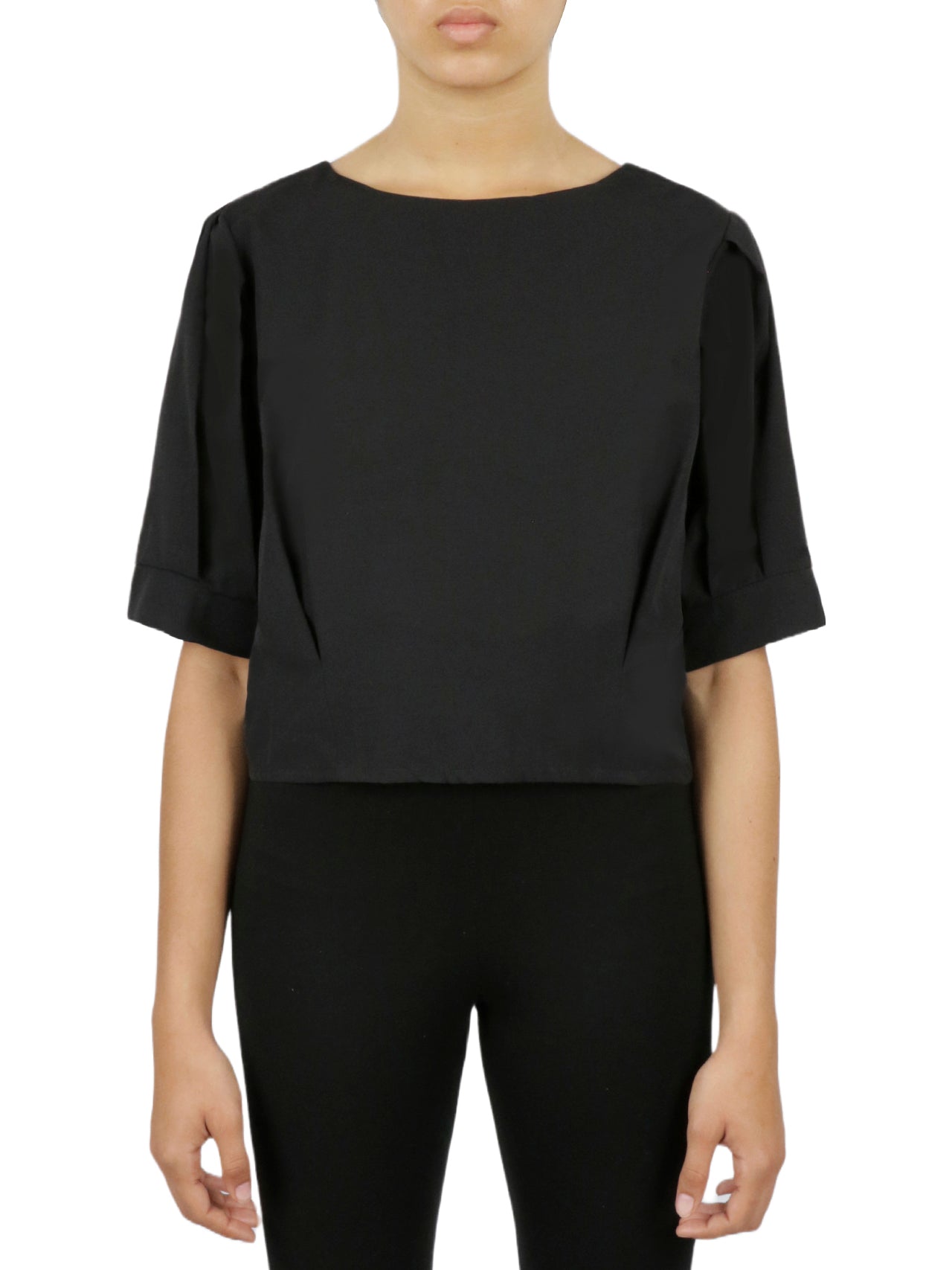 Cropped Tie Back Blouse | Forever 21 Womens