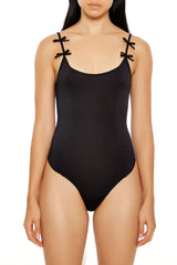Bow Scoop Cami Bodysuit | Forever 21 Womens