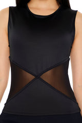 Contour Sculpt Mesh Top | Forever 21 Womens